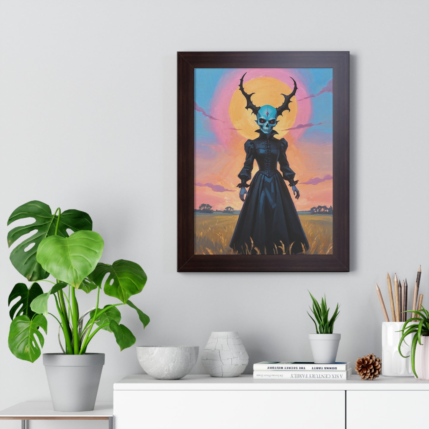 Madam Oskura - Framed Poster