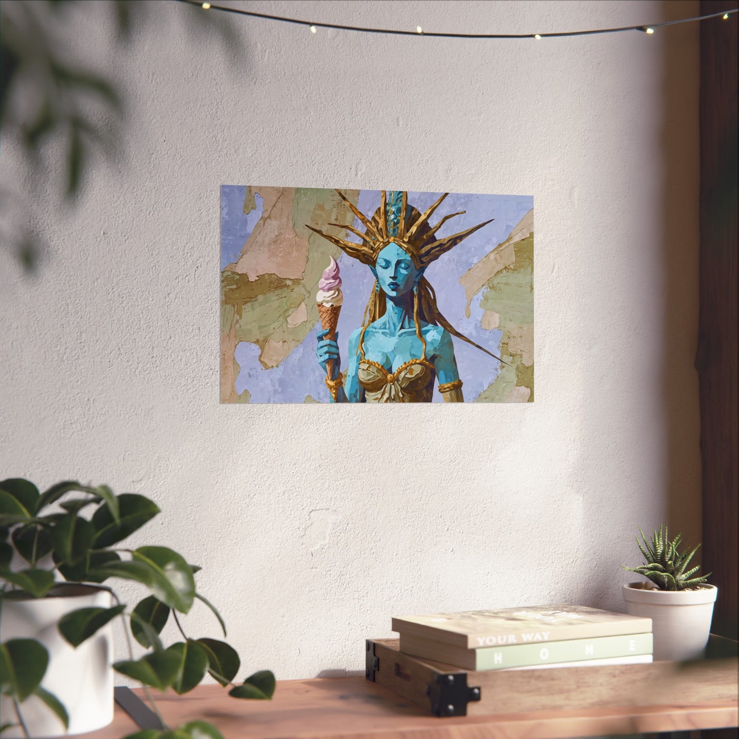 Freedom Ice Cream Cone - Poster