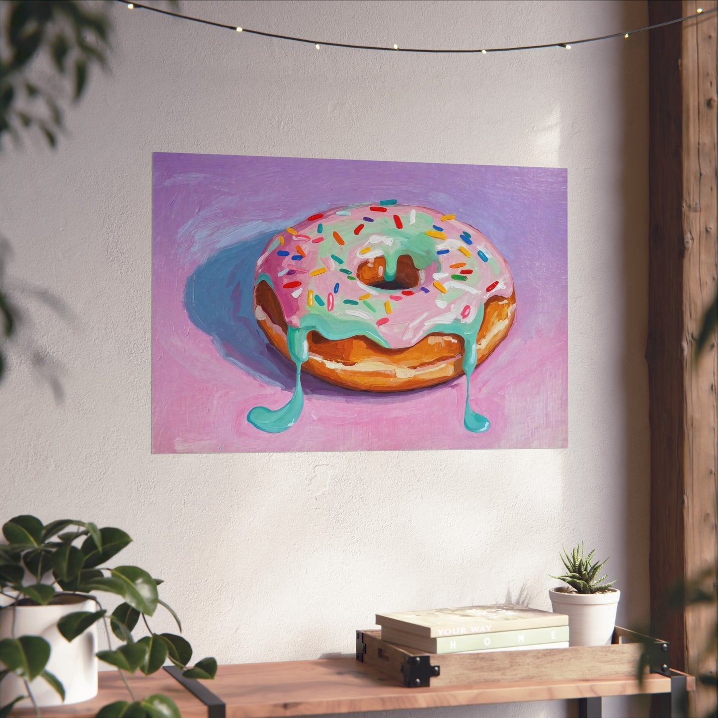A Hot Donut - Poster