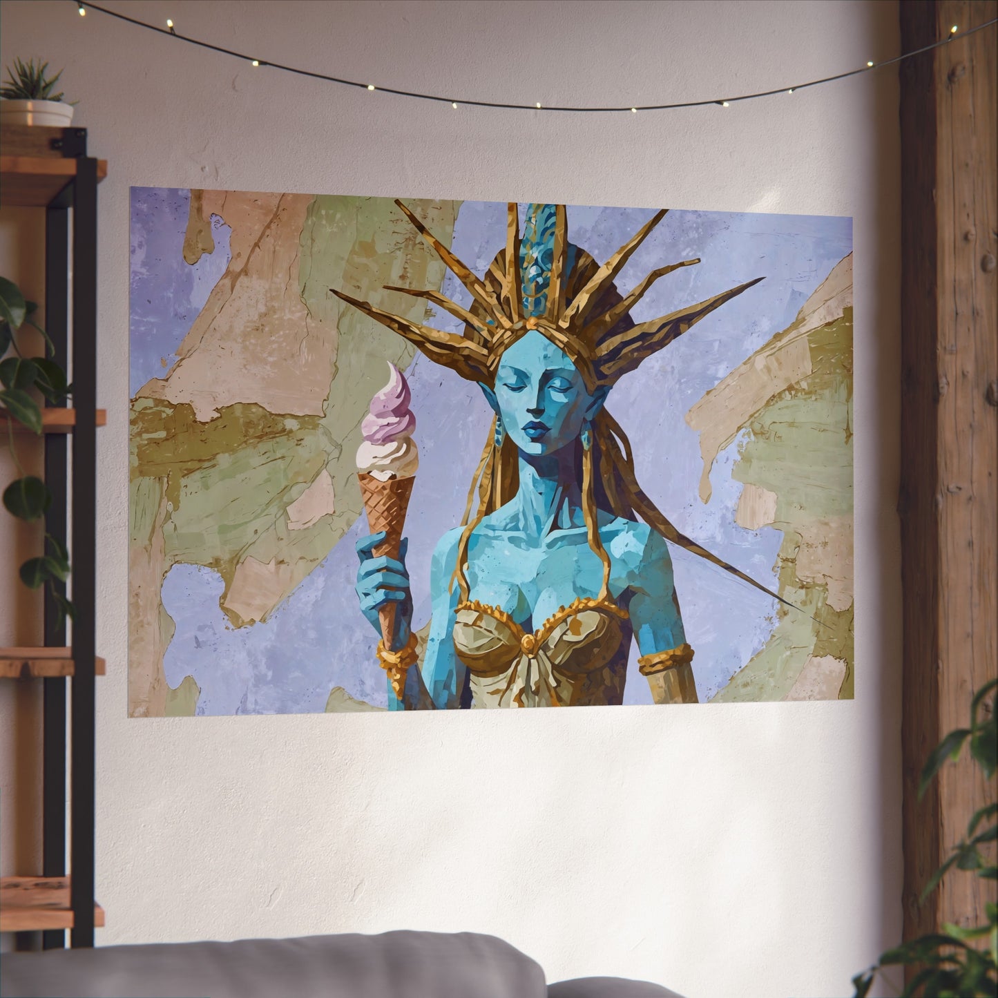 Freedom Ice Cream Cone - Poster