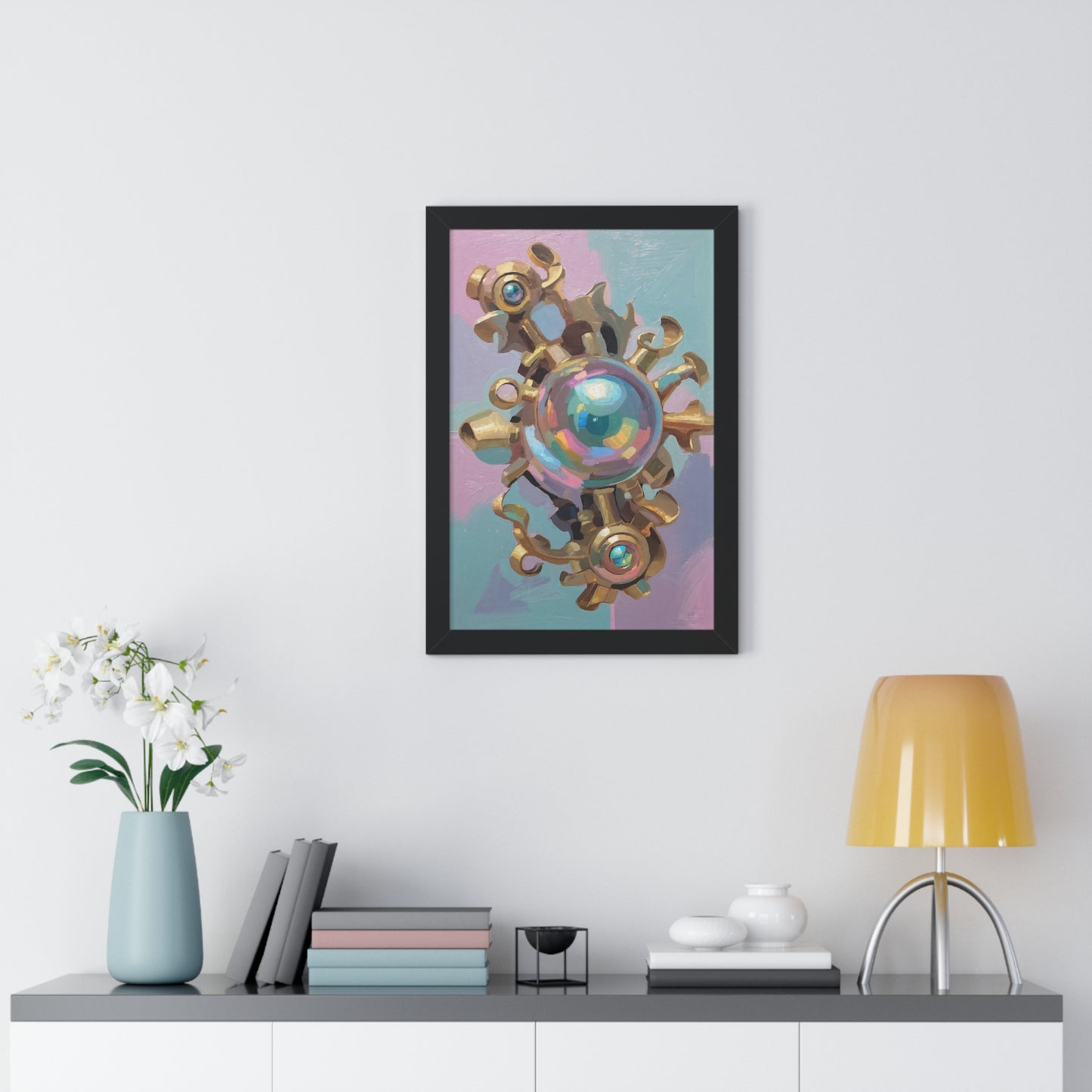 Celestial Bot - Framed Poster