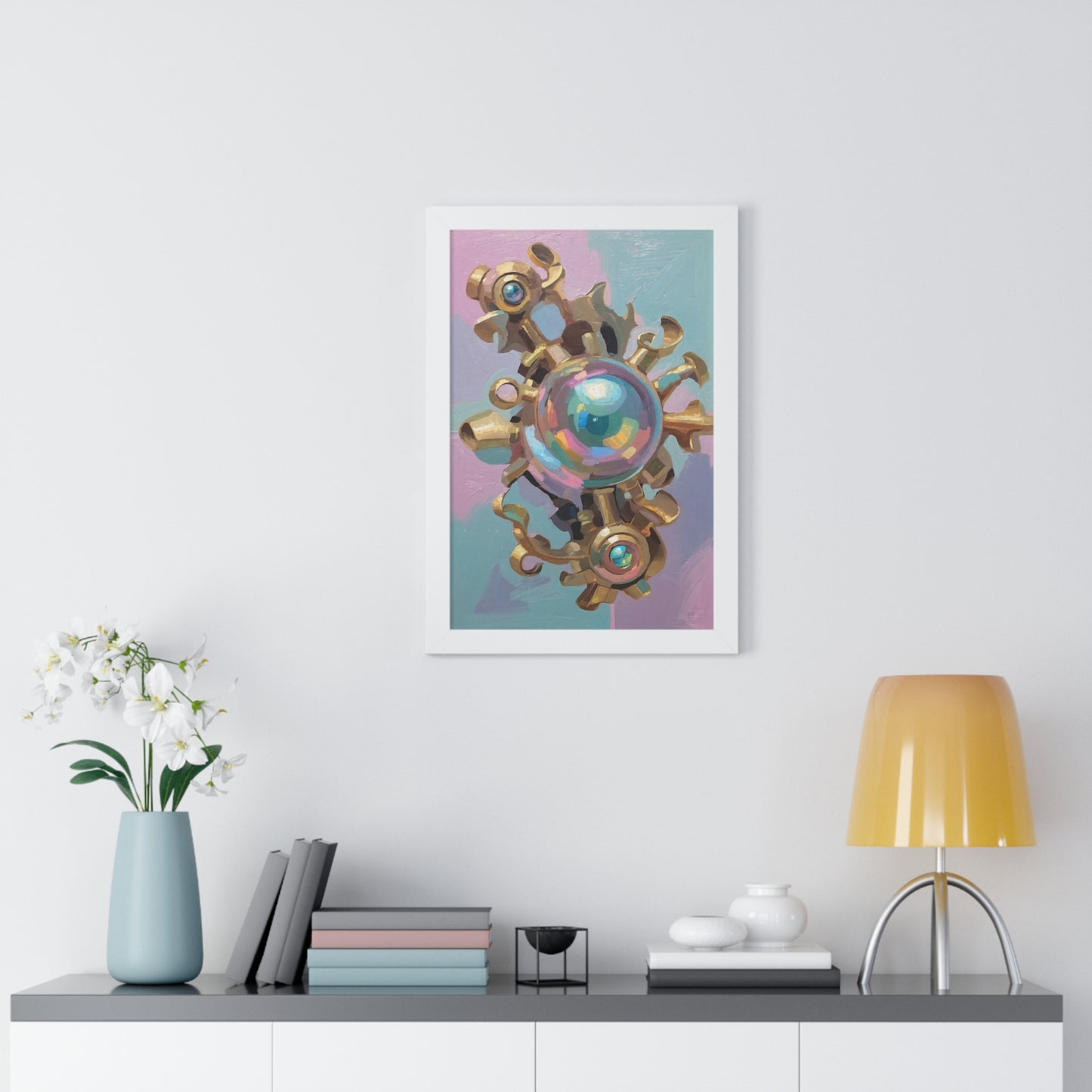 Celestial Bot - Framed Poster