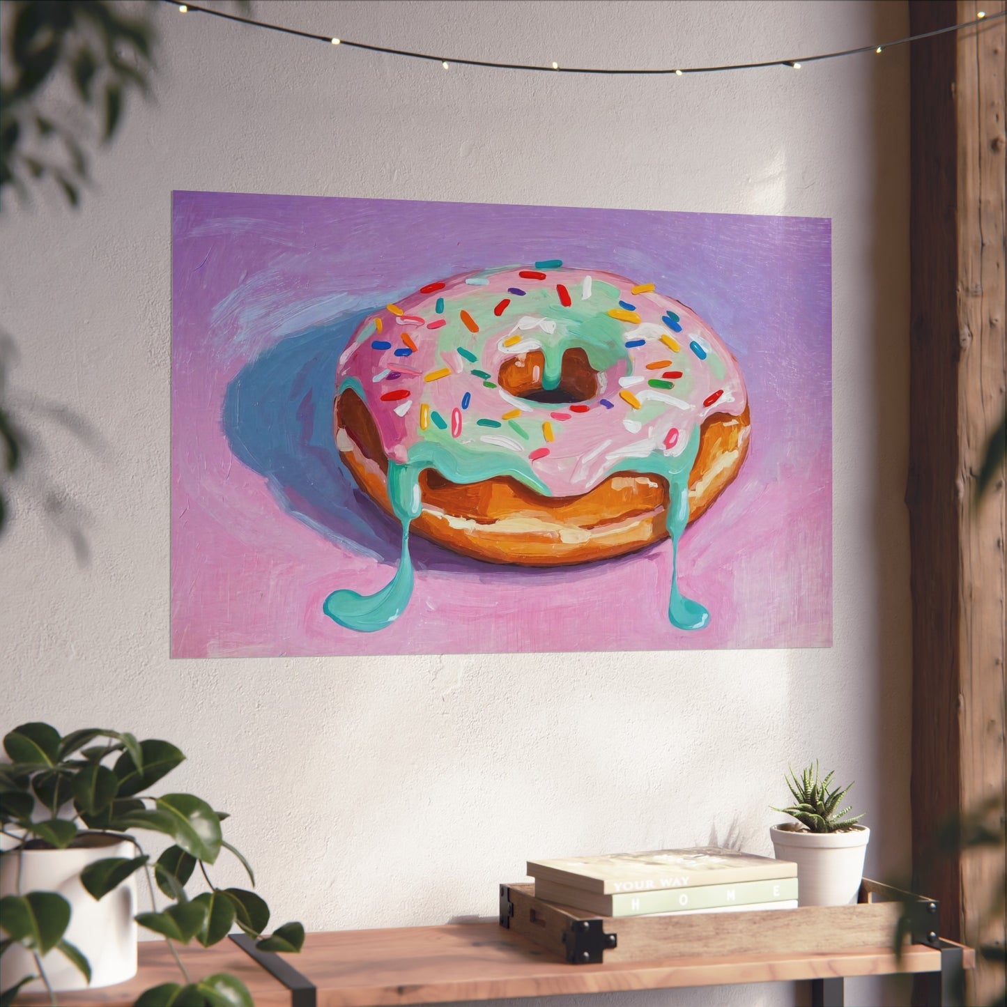 A Hot Donut - Poster