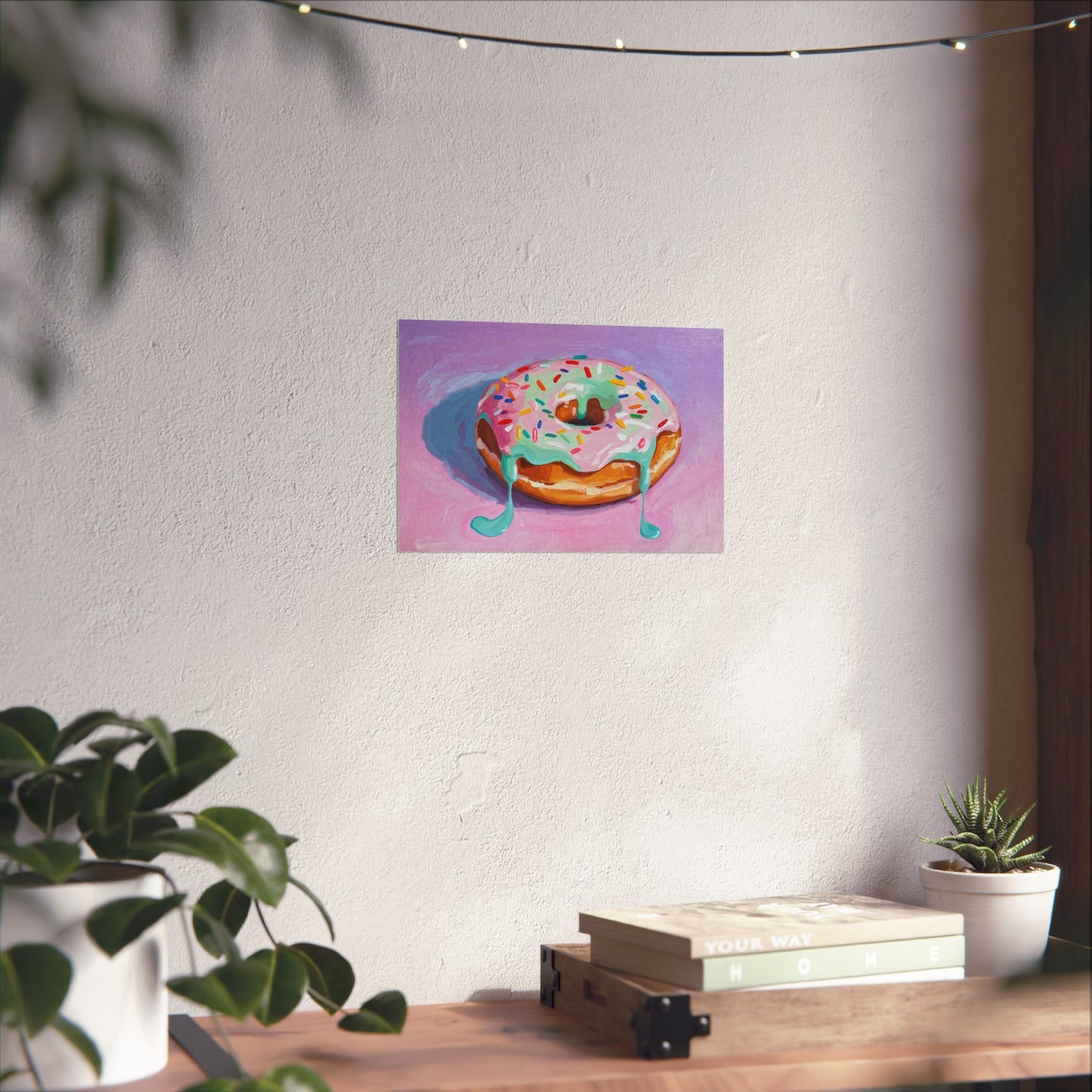 A Hot Donut - Poster