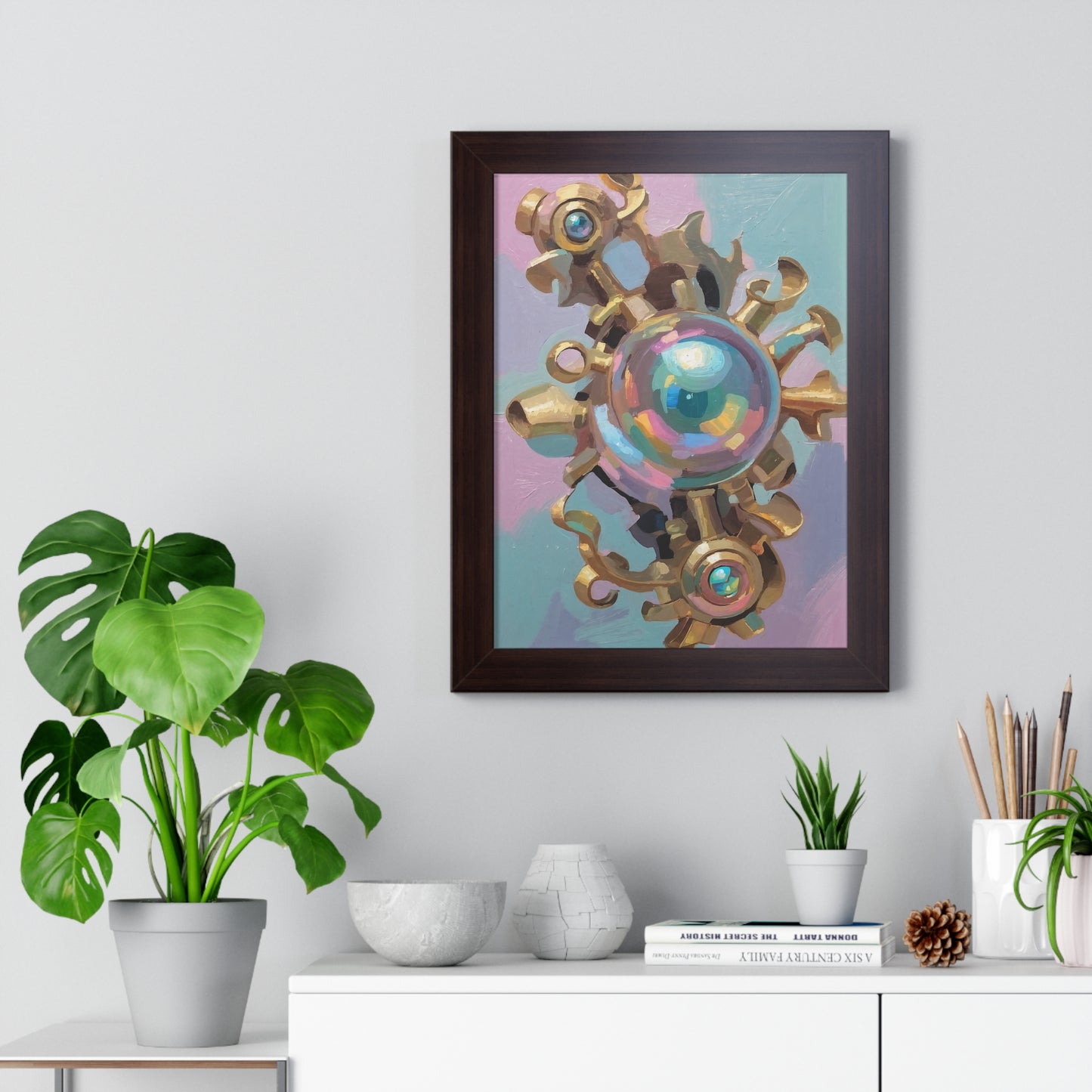 Celestial Bot - Framed Poster