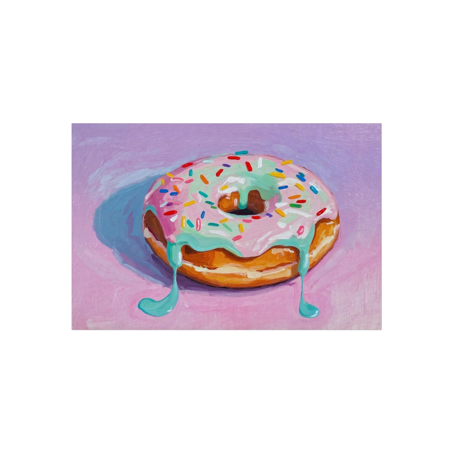 A Hot Donut - Poster