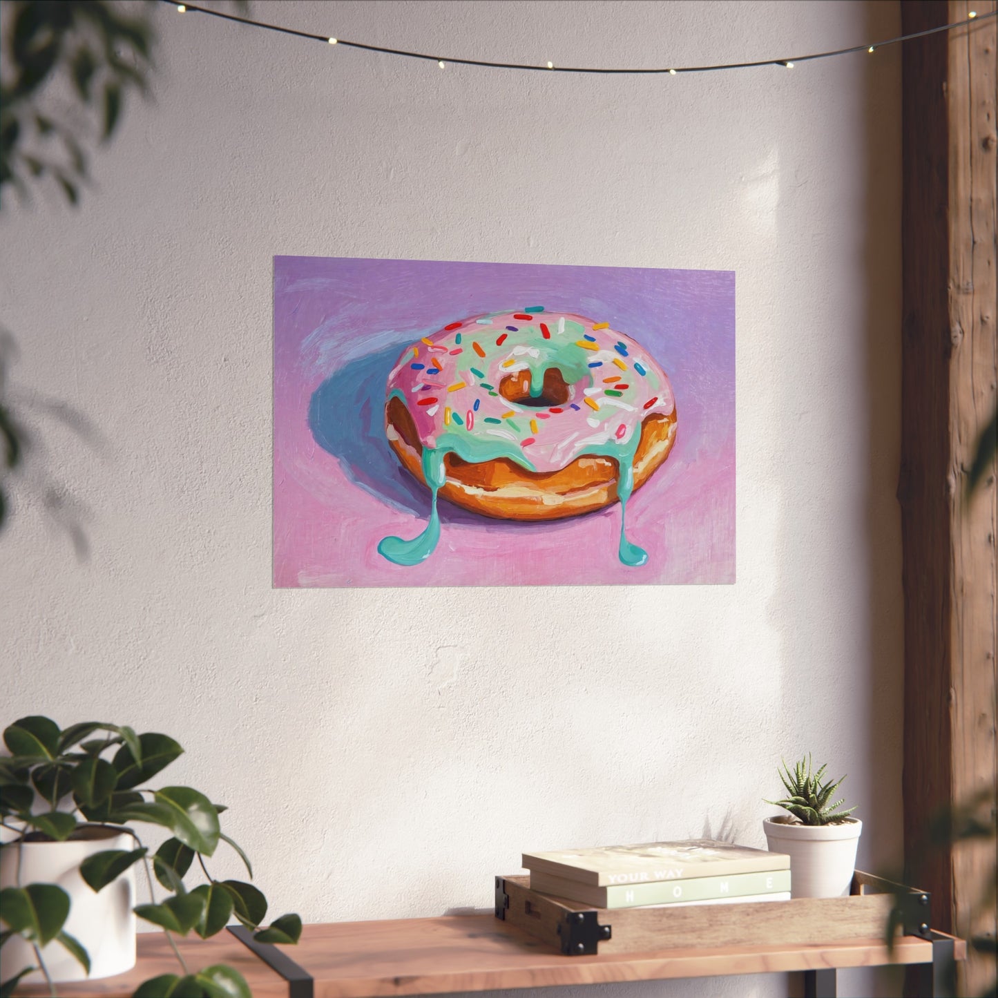 A Hot Donut - Poster