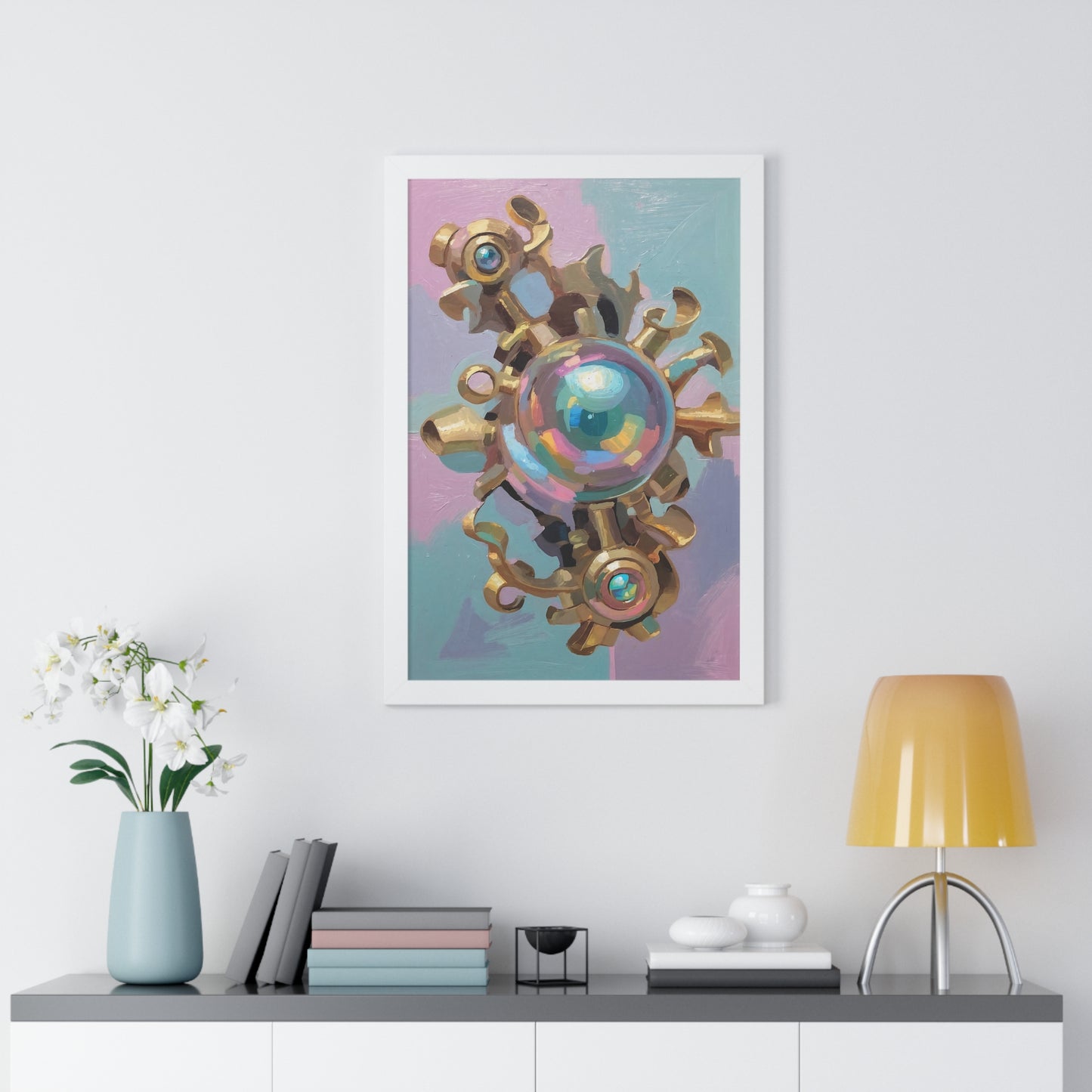 Celestial Bot - Framed Poster