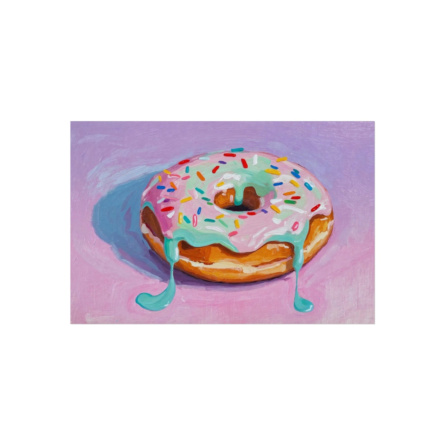 A Hot Donut - Poster