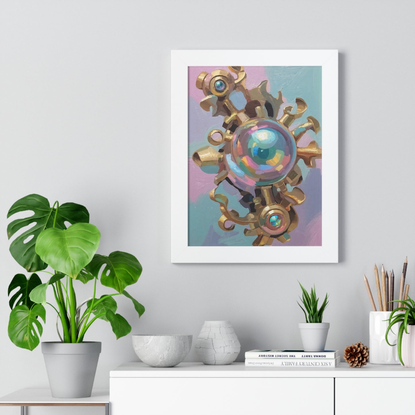 Celestial Bot - Framed Poster