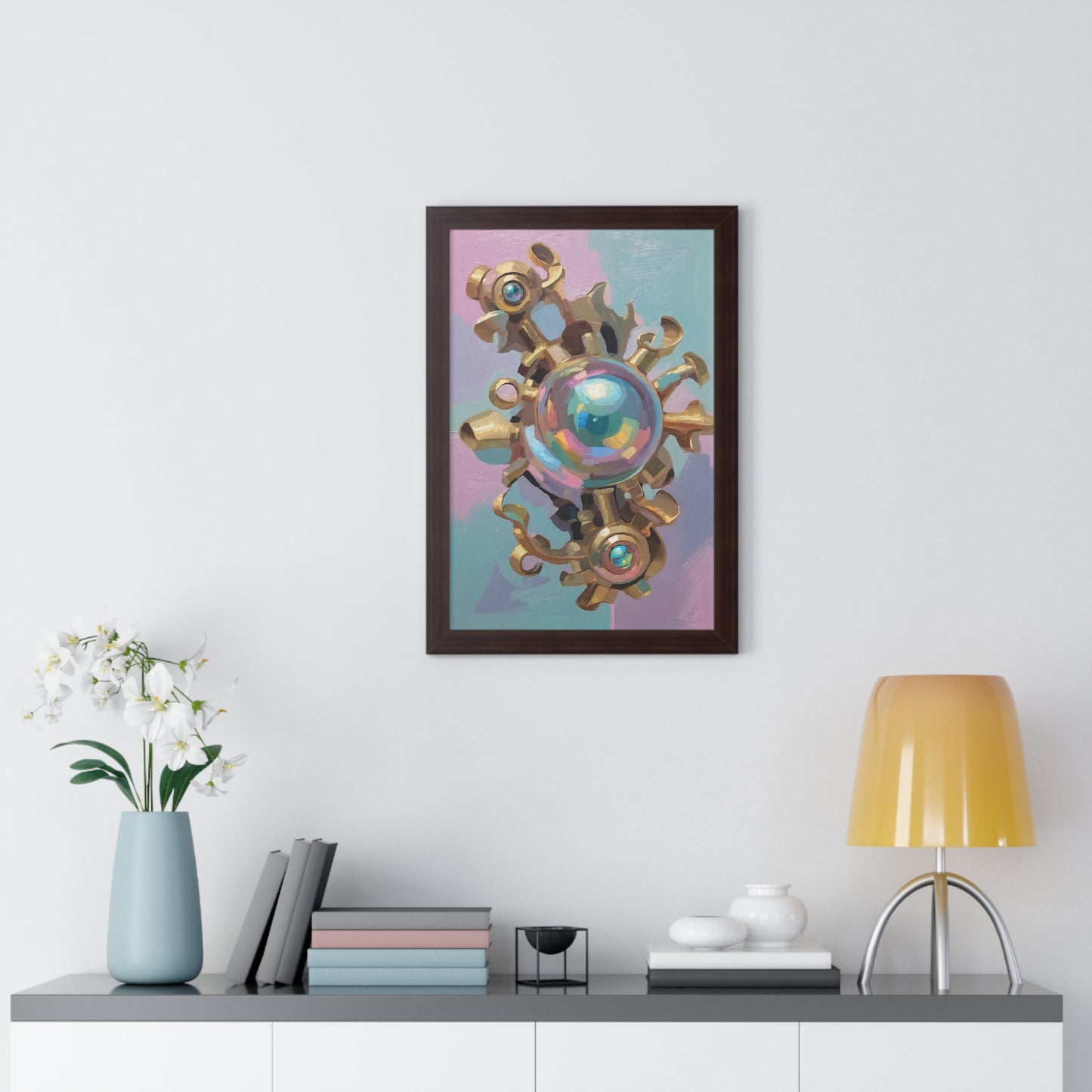 Celestial Bot - Framed Poster