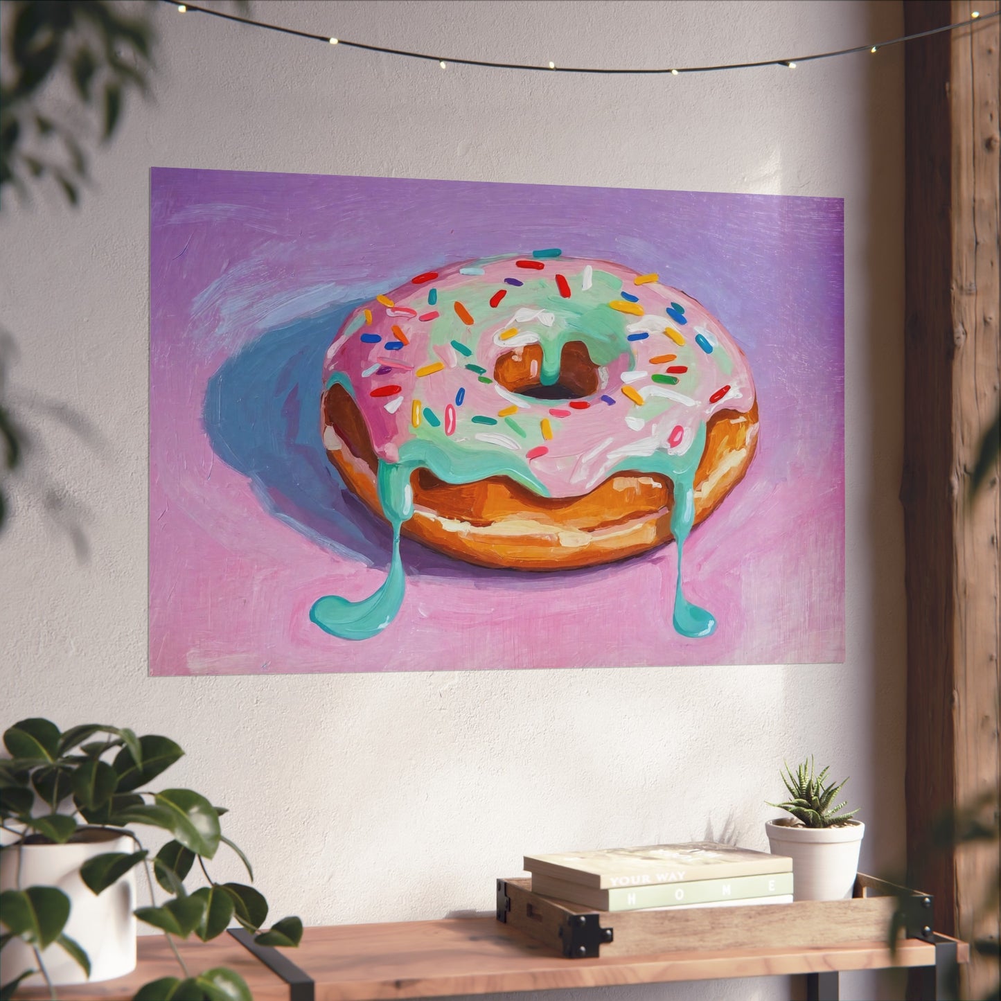 A Hot Donut - Poster