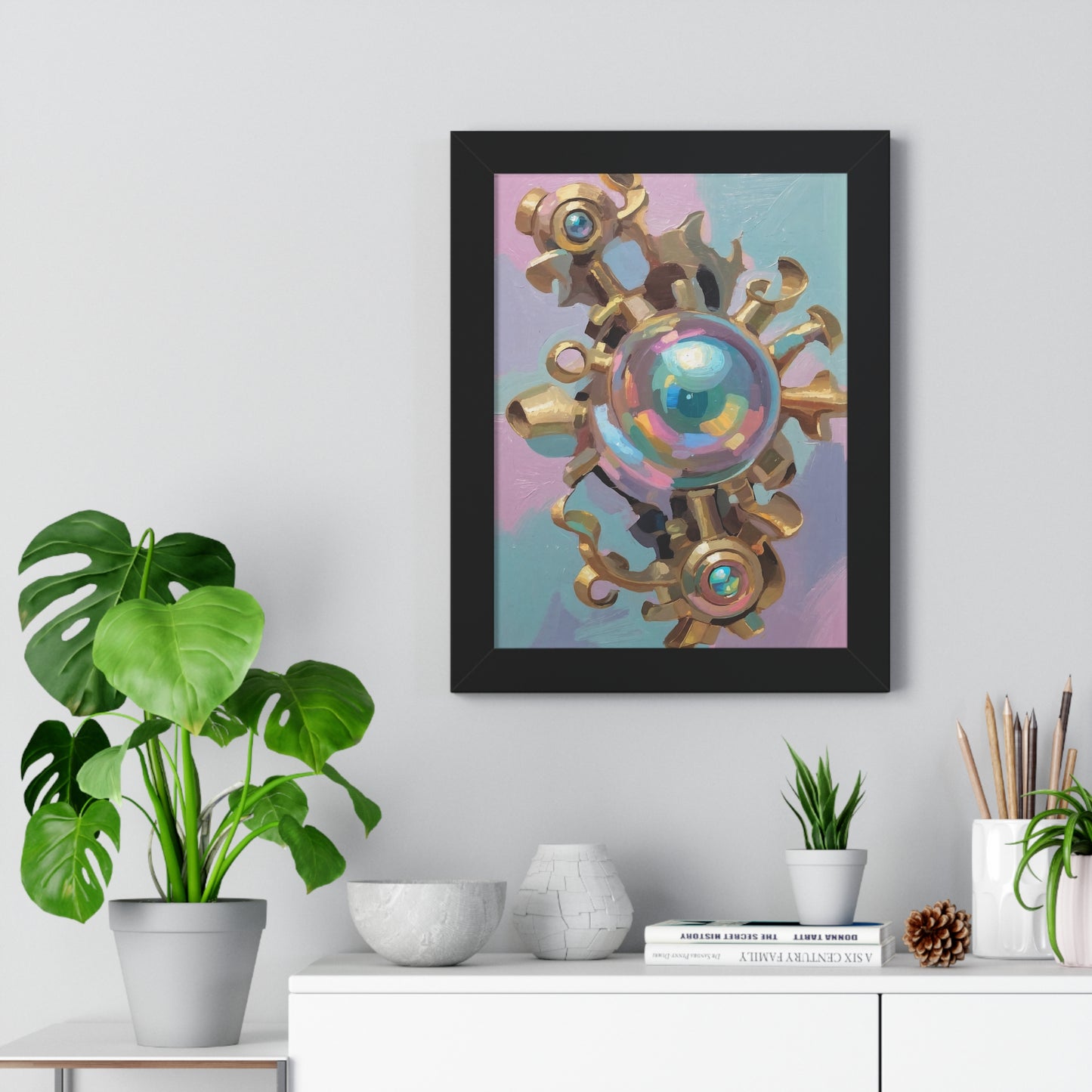 Celestial Bot - Framed Poster