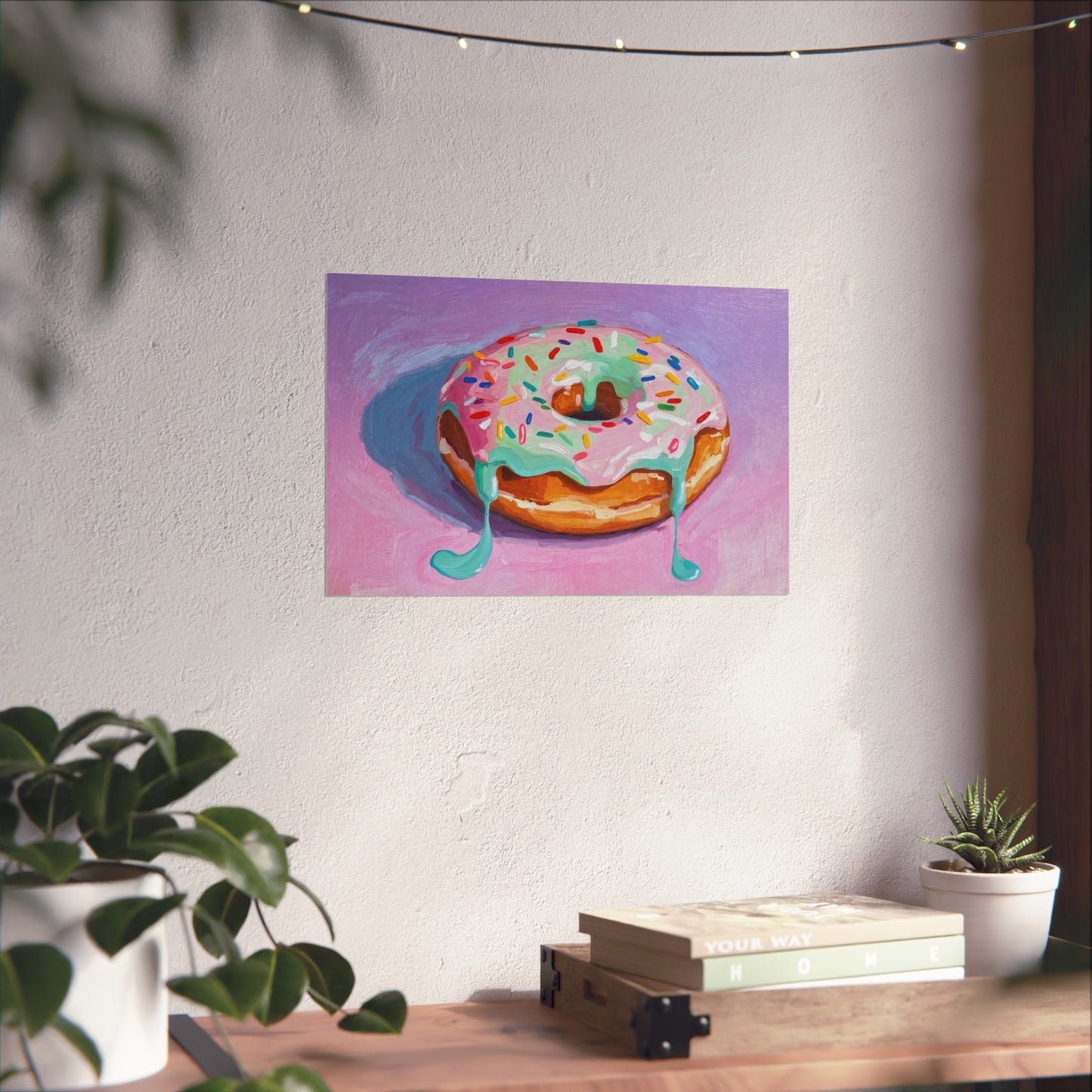 A Hot Donut - Poster