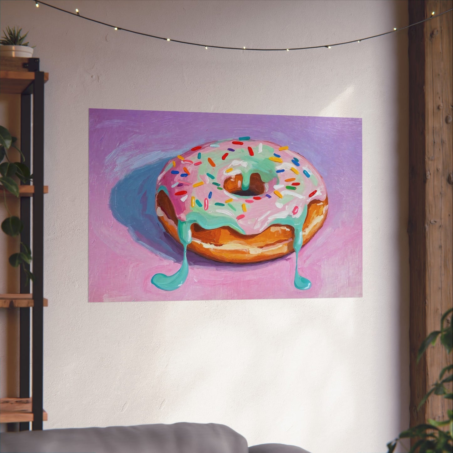 A Hot Donut - Poster