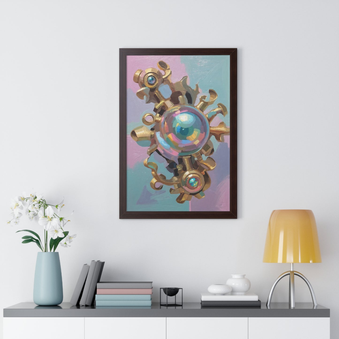 Celestial Bot - Framed Poster